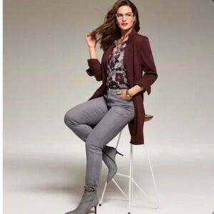 CAbi Size 0 Women's Gray Jeans #3565